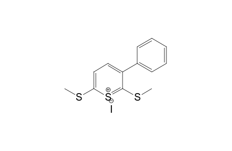 2,6-Dimethylthio-3-phenyl-thiopyrilium-iodide