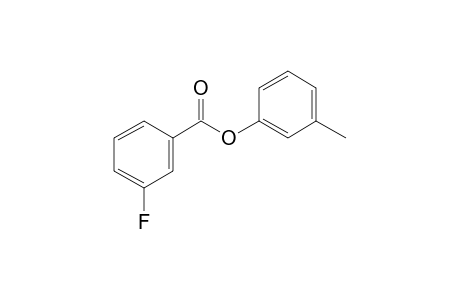 3-Fluorobenzoic acid, 3-methylphenyl ester