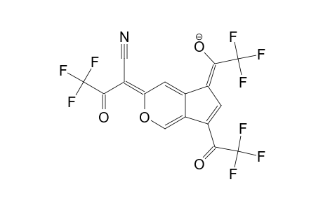 [5,7-BIS-(TRIFLUOROACETYL)-CYCLOPENTA-[C]-PYRAN-3-YL]-ACETONITRILE-[HYDROXY-(TRIFLUOROMETHYL)-METHYLENE]-SALT