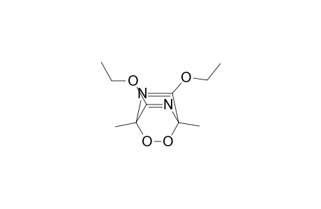 2,3-Dioxa-5,7-diazabicyclo[2.2.2]octa-5,7-diene, 6,8-diethoxy-1,4-dimethyl-