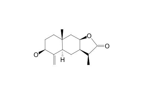 5-A-H,11-A-H-EUDESM-4(15)-EN-12,8-B-OLIDE,3-B-HYDROXY