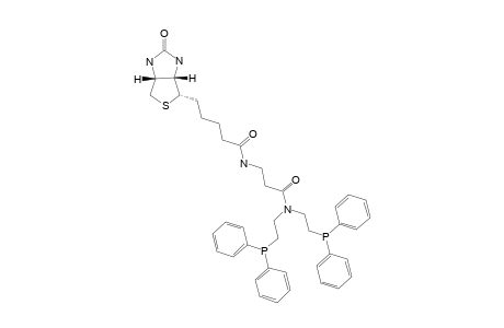 BIOT-3-(2)-1;6-(2-OXO-HEXAHYDROTHIENO-[3,4-D]-IMIDAZOL-6-YL)-HEXANOIC-ACID-[2-[BIS-(2-DIPHENYLPHOSPHANYL-ETHYL)-CARBAMOYL]-ETHYL]-AMIDE