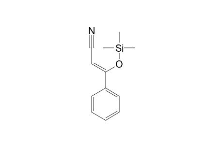 3-(TRIMETHYLSILYLOXY)-CINNAMONITRILE