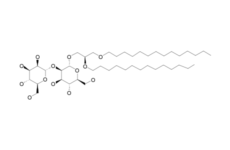 3-O-(2-O-ALPHA-D-MANNOPYRANOSYL-ALPHA-D-MANNOPYRANOSYL)-1,2-DI-O-TETRADECYL-SN-GLYCEROL