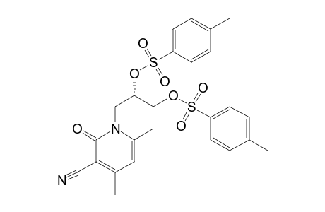 (1R)-2-(3-CYANO-4,6-DIMETHYL-2-OXOPYRIDIN-1(2H)-YL)-1-[[(4-METHYLBENZENESULFONYL)-OXY]-METHYL]-ETHYL-4-METHYLBENZENE-SULFONATE