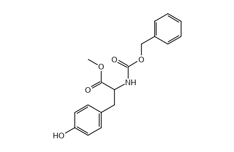 L-N-CARBOXYTYROSINE, N-BENZYL METHYL ESTER