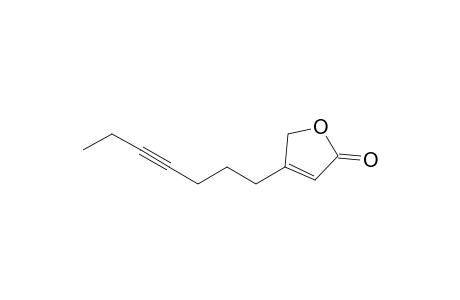 4-Hept-4-ynyl-5H-furan-2-one