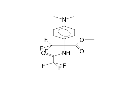 4-(ALPHA-CARBMETHOXY-ALPHA-TRIFLUOROACETAMIDOTRIFLUOROETHYL)-N,N-DIMETHYLANILINE