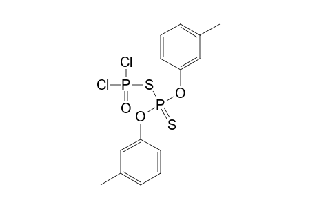 [BIS-(META-TOLYLOXY)-PHOSPHOROTHIOYLTHIO]-(OXO)-PHOSPHORUS-(V)-CHLORIDE