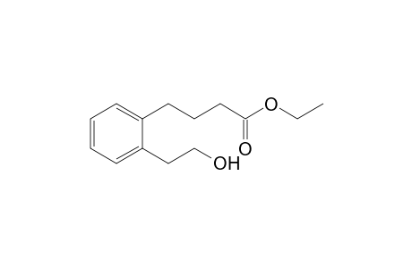 Ethyl 4-[2-(2-hydroxyethyl)phenyl]butanoate