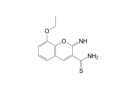 8-Ethoxy-2-imino-2H-chromene-3-carbothioamide