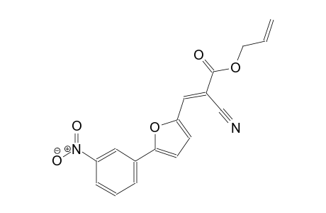 allyl (2E)-2-cyano-3-[5-(3-nitrophenyl)-2-furyl]-2-propenoate