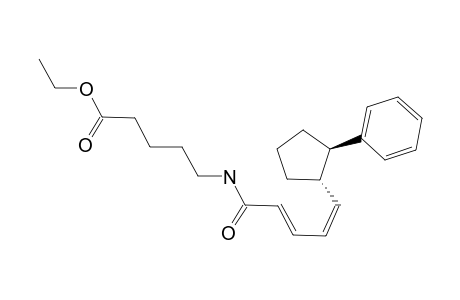 ETHYL-5-[[(2E,4Z)-5-[(1S,2R)-2-PHENYLCYCLOPENTYL]-PENTA-2,4-DIENOYL]-AMINO]-PENTANOATE