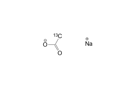 Sodium acetate-2-13C