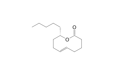 (5E,9S)-tetradec-5-en-9-olide