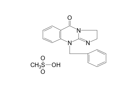 10-benzyl-2,10-dihydroimidazo[2,1-b]quinazolin-5(3H)-one, methanesulfonate(1:1)