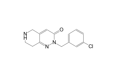 pyrido[4,3-c]pyridazin-3(2H)-one, 2-[(3-chlorophenyl)methyl]-5,6,7,8-tetrahydro-