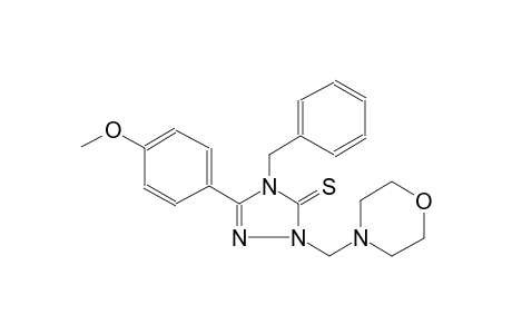 4-benzyl-5-(4-methoxyphenyl)-2-(4-morpholinylmethyl)-2,4-dihydro-3H-1,2,4-triazole-3-thione