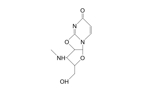 1-(3'-Deoxy-3'-methylamino-2,2'-O-anhydro-B-D-arabino-furanosyl)-uracil