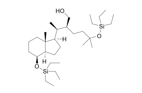 (8S,20R,22S)-Des-A,B-22-(hydroxymethyl)-8.beta.,25-bis[(triethylsilyl)oxy]-cholestane