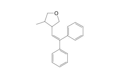 3-(2,2-DIPHENYLVINYL)-4-METHYLTETRAHYDROFURAN;MINOR-TRANS-DIASTEREOISOMER