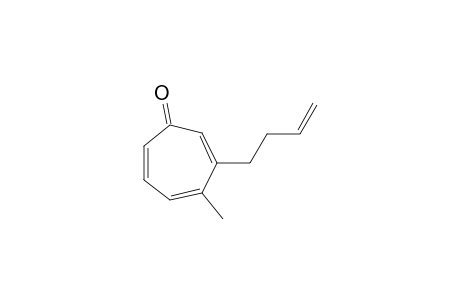 3-(BUT-3-ENYL)-4-METHYLTROPONE;3-(BUT-3-ENYL)-4-METHYL-CYCLOHEPTA-2,4,6-TRIENONE