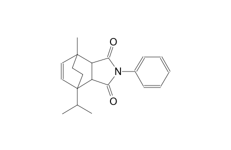 4-isopropyl-7-methyl-2-phenyl-3a,4,7,7a-tetrahydro-1H-4,7-ethanoisoindole-1,3(2H)-dione