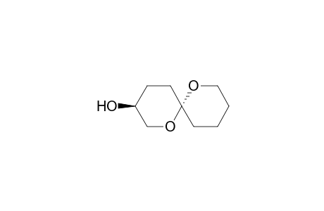 (3S,6R) and (3R,6S)-1,7-dioxaspiro[5.5]undecan-3-ol