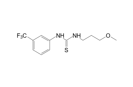 1-(3-methoxypropyl)-2-thio-3-(alpha,alpha,alpha-trifluoro-m-tolyl)urea