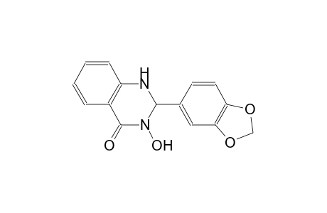 2-(1,3-benzodioxol-5-yl)-3-hydroxy-2,3-dihydro-4(1H)-quinazolinone