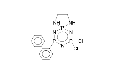 SPIRO[4,4-DICHLORO-6,6-DIPHENYLCYCLOTRIPHOSPHAZENE-2,2'-(1',3',2'-DIAZAPHOSPHOLANE)]