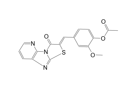 thiazolo[2',3':2,3]imidazo[4,5-b]pyridin-3(2H)-one, 2-[[4-(acetyloxy)-3-methoxyphenyl]methylene]-, (2Z)-