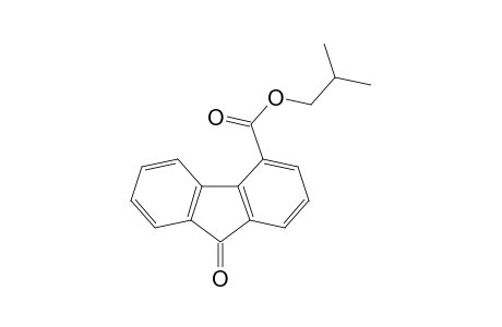 9-oxofluorene-4-carboxylic acid, isobutyl ester