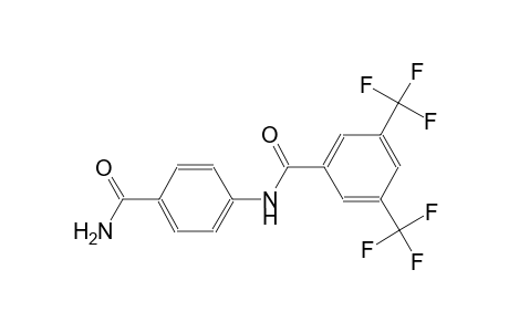 N-[4-(aminocarbonyl)phenyl]-3,5-bis(trifluoromethyl)benzamide