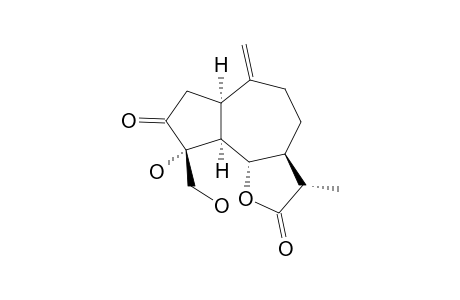 3-OXO-4-ALPHA-HYDROXY-15-HYDROXY-1-ALPHA-H,5-ALPHA-H,6-BETA-H,7-ALPHA-H,11-BETA-H-GUAI-10(14)-ENE-6,12-OLIDE