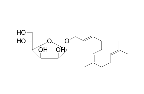 .beta.-D-Mannofuranoside, farnesyl-