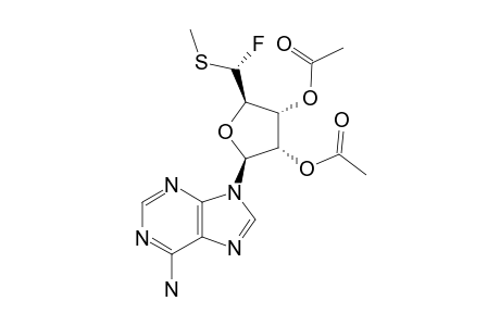 2',3'-DI-O-ACETYL-5'-S-FLUORO-5'-S-METHYL-5'-THIOADENOSINE