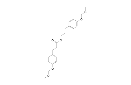 3-(4-METHOXYMETHOXYPHENYL)-PROPYL-3-(4-METHOXYMETHOXYPHENYL)-PROPANOATE