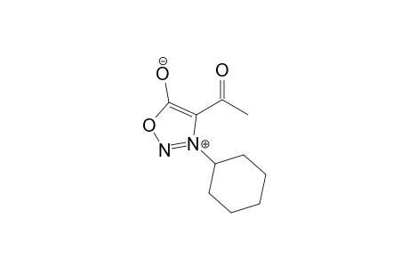 4-Acetyl-3-cyclohexylsydnone