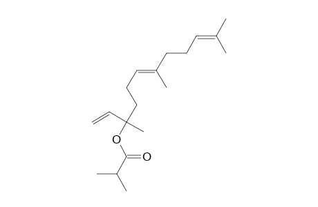 (E)-Nerolidyl isobutyrate