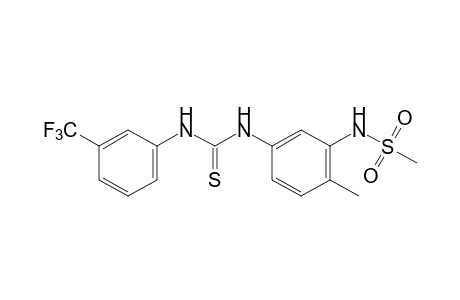 3-methanesulfonamido-4-methylthio-3'-(trifluoromethyl)carbanilide