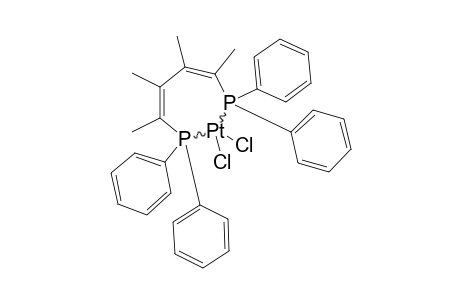 LAMBDA-[(1,4-BIS-(DIPHENYLPHOSPHINO)-1,2,3,4-TETRAMETHYL-1,3-BUTADIENE]-PTCL2]