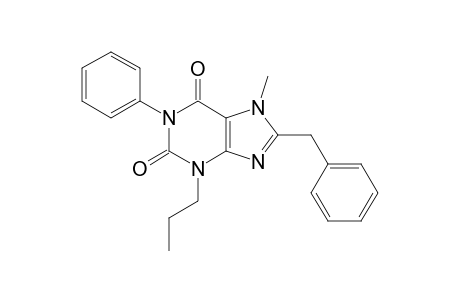 8-BENZYL-1-PHENYL-7-METHYL-3-PROPYL-XANTHINE