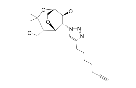 (1S,4S,5S,8S,9S)-9-[4'-(HEPT-6''-YN-YL)-1H-1',2',3'-TRIAZOL-1'-YL]-4-(HYDROXYMETHYL)-3,3-DIMETHYL-2,6-DIOXA-BICYCLO-[3.2.2]-NONAN-8-OL