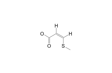 (Z)-3-(METHYLTHIO)-PROPENOIC-ACID