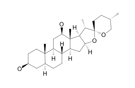 (25R)-3-BETA,12-BETA-DIHYDROXY-5-ALPHA-SPIROSTANE