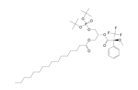 3-O-DI-TERT.-BUTYLPHOSPHORYL-2-O-[(S)-ALPHA-METHOXY-ALPHA-(TRIFLUOROMETHYL)-PHENYLACETYL]-1-O-PALMITOYL-SN-GLYCEROL