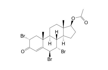 2-ALPHA,6-BETA,7-ALPHA-TRIBROMO-17-BETA-ACETOXYANDROST-4-EN-3-ONE