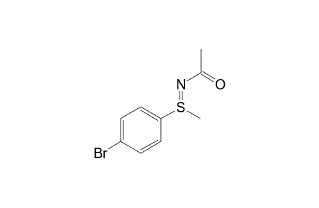 N-Acetyl (4-bromophenyl)methylsulfimide