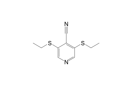 3,5-Bis(ethylthio)-4-pyridinecarbonitrile